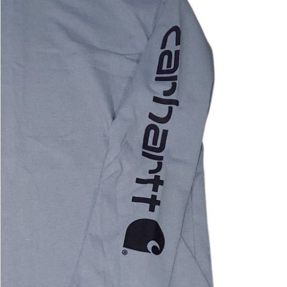 Carhartt Women’s Long Sleeve Workwear Logo Shirt Size M 8-10 - Picture 4 of 4